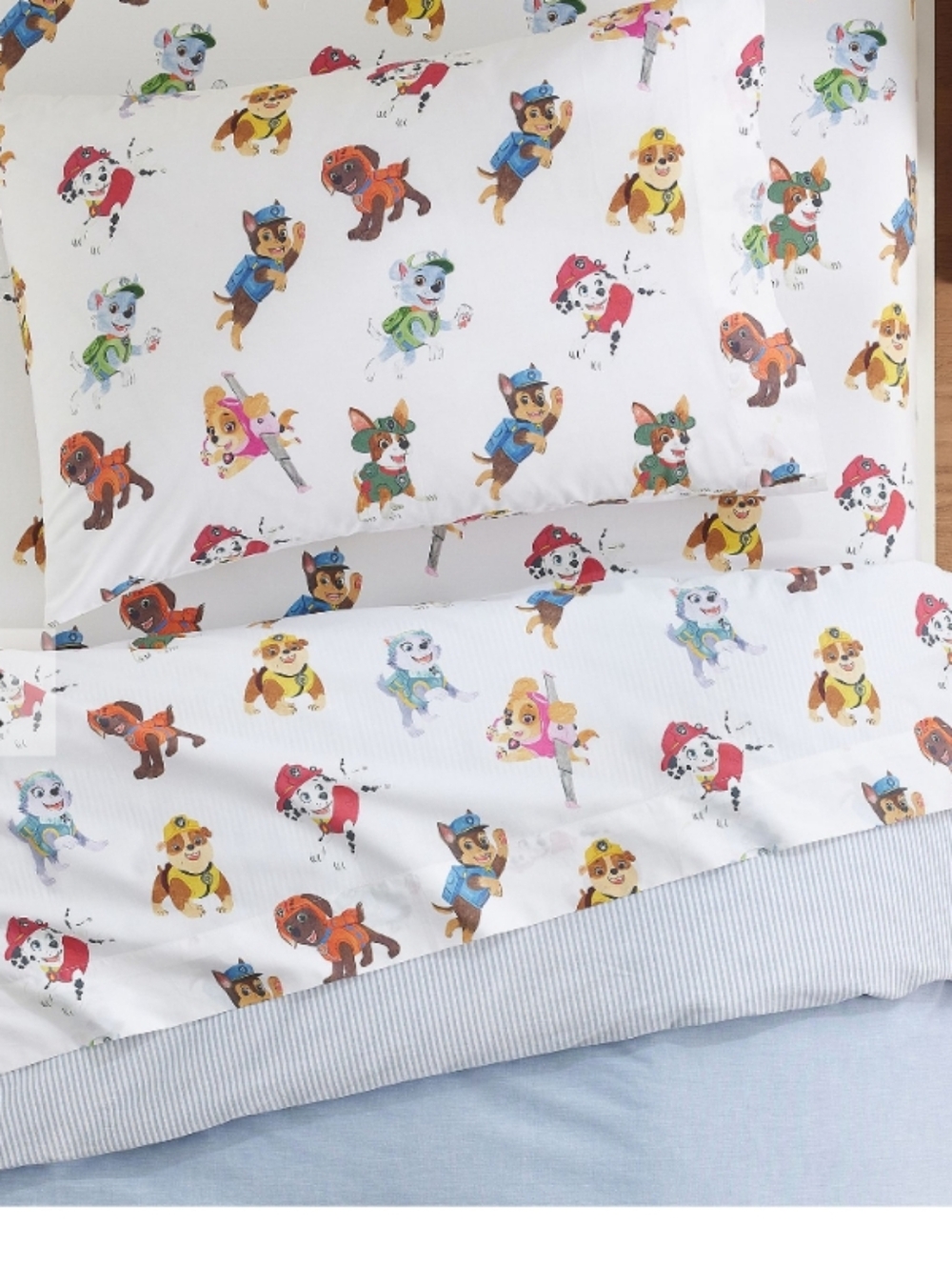 PAW Patrol™ Organic Cotton Sheet Set - Pottery Barn Kids - Full Size